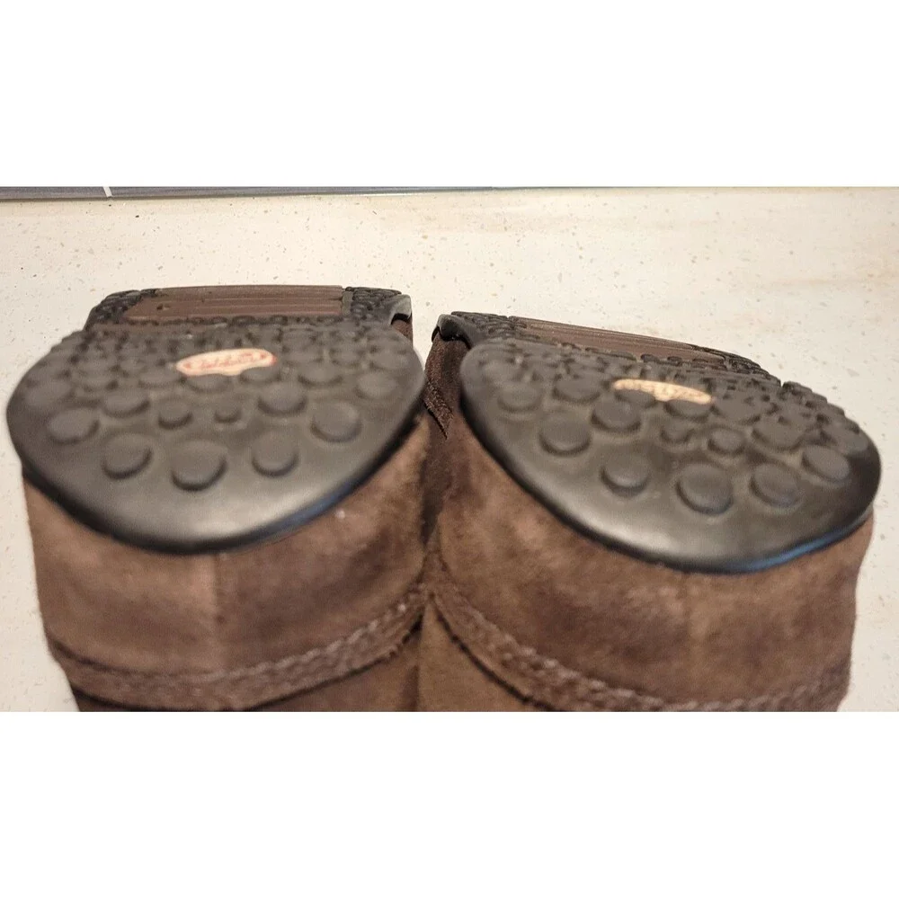 FitFlop Womens Size 8 Brown Suede Tall Knee High Boots Wobble Board Sole